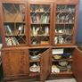 Edwardian Large Mahogany Bookcase/Cabinet Image 2