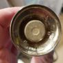 silver plated salt and pepper set Image 3
