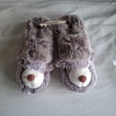 Fatface Womens Mule Slippers Hedgehog Design