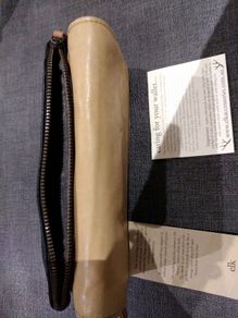 Elk real leather wallet