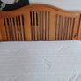 King size bed - solid oak Image 7