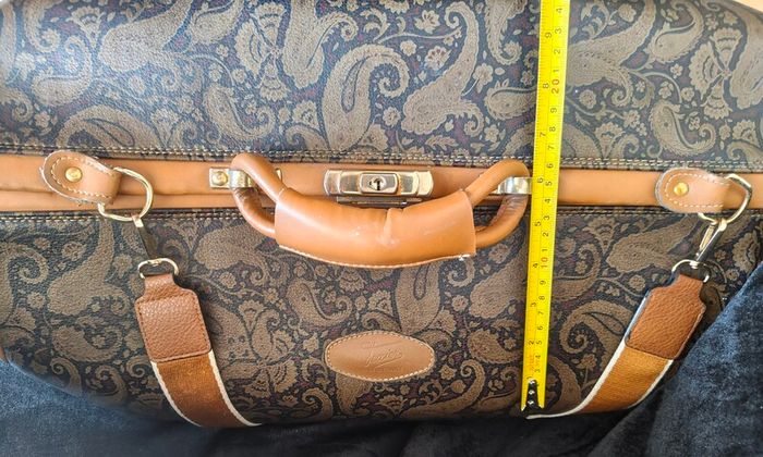 vintage Texier travel/duffel bag