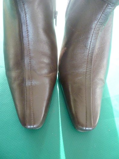 Brown ankle boots Leather Wallis Size Uk 6 Eu 39 Great Used Condition