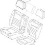 Headrest Covering (Alfa Romeo 156) Image 2