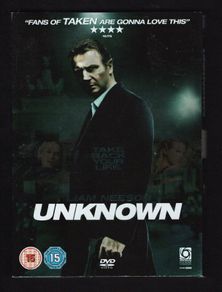 Unknown DVD Movie Stating Liam Neeson and Diane Kruger