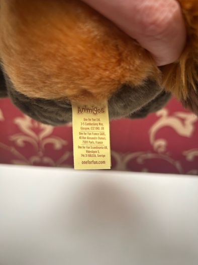 Red panda plush