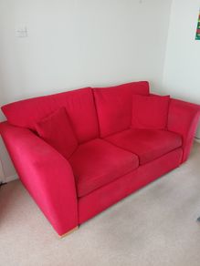 Couch and armchair, matching