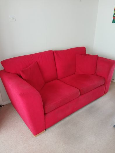 Couch and armchair, matching