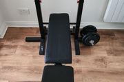 Foldable Adjustable Weight Bench Decathlon Domyos
