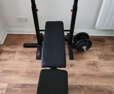 Foldable Adjustable Weight Bench Decathlon Domyos