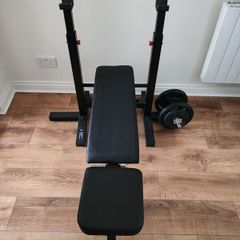 Foldable Adjustable Weight Bench Decathlon Domyos