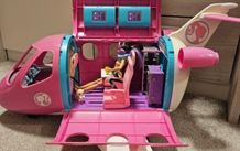 barbie plane