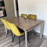 Kitchen dining table and four chairs Image 7