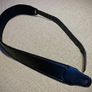 right on handmade black guitar strap Image 4