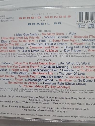 Sergio Mendes And Brasill 66 - The Very Best Of. 2 CD.