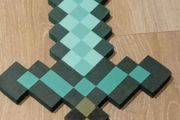 minecraft foam diamond sword