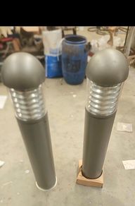 2 bollard lights