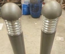 2 bollard lights