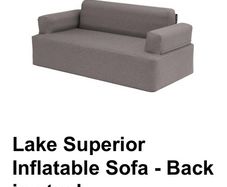 Outwell Lake Superior inflatable sofa