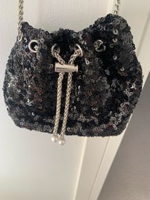 sequin pouch purse (brand new)