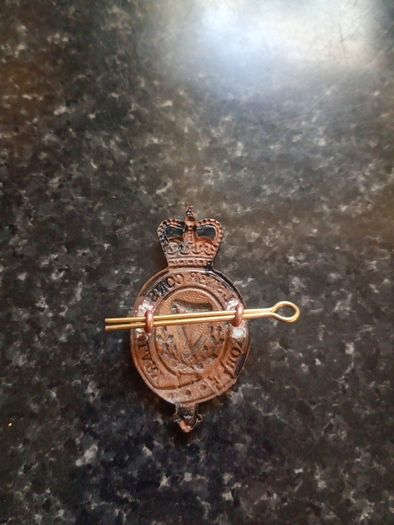 RUC helmet badge