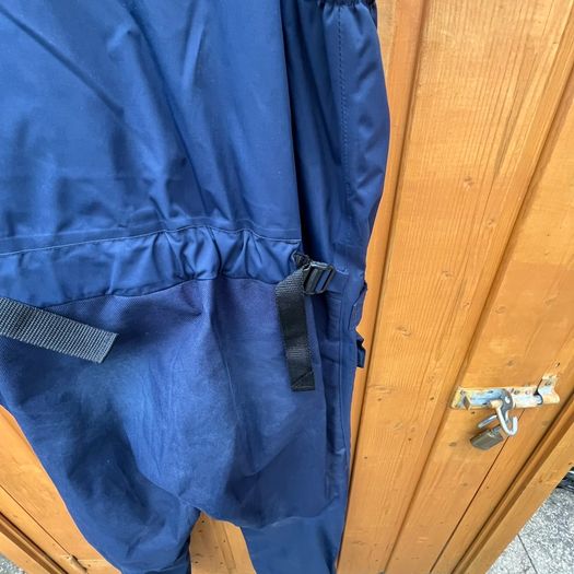 Musto Mens Blue Performance Salopettes Bib Trousers Breathable UK Size Small