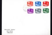 1976 Gibraltar To Pay Stamps First Day Cover (FDC)
