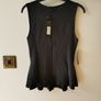 Ax Paris black peplum top Image 2