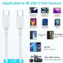 USB C to USB C Cable, 6FT USB C Charger Cable 100W Fast Charging Type C Cable for MacBook Pro 2020, iPad Pro 2020, iPad Air 4,Galaxy S22 S21 Ultra S20 and More Type-C Devices/Laptops Image 7