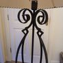Wrought iron floor lamp Image 2