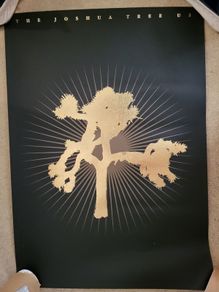 U2 Joshua Tree 2017 tour litho