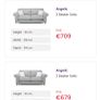 dfs angelic 3 +2 sofa set Image 5