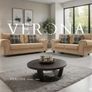 Verona Beige Scatter or Fullback Cushions Sofa Image 4