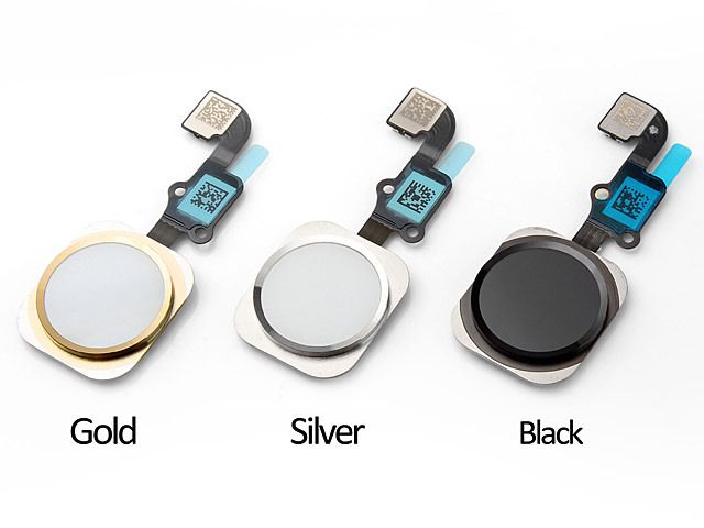 Home Button Assembly Flex Cable Replacement Part For iPhone 6S WHITE-#142020