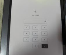 Boox note 4c E-ink tablet like new