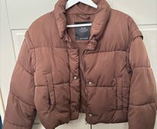 Bereshka brown puffer jacket S