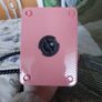 pink retro style phone money box Image 3