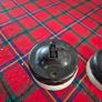 Vintage 3 bakelite original salvaged light switches Image 2