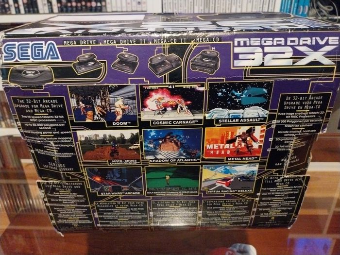 sega 32x plus 4 games