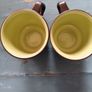 3 x Crown Devon coffee cups& Saucers Image 6