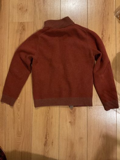 Ladies Massimo Dutti Zipped Wool and Cashmere Top Size L