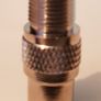 Male Coaxial to F Connector Adaptor Image 2