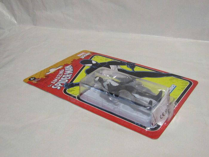 Marvel Legends Retro Kenner Black Spider-Man Action Figure Retro Series 3.75 inches 9.5cm MOC Mint On Card