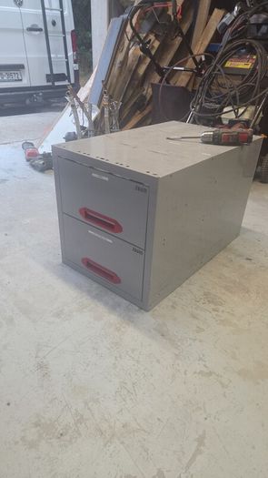 van drawers zevim 460mm wide 760 deep each drawer is 210mm high