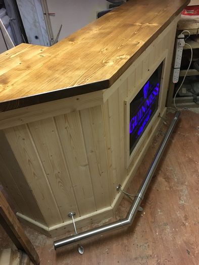 Home Bar Homebar Counter with or without foot rest