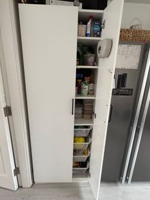 Storage Cabinet with Pull-Out Baskets