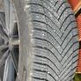 18 inch Arceo Monaco black alloys with new tires and rings for Volvo Image 6
