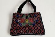 Vintage micro beaded bag