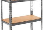 Workshop Shelving Unit with 4 Shelves Brand