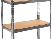 Workshop Shelving Unit with 4 Shelves Brand
